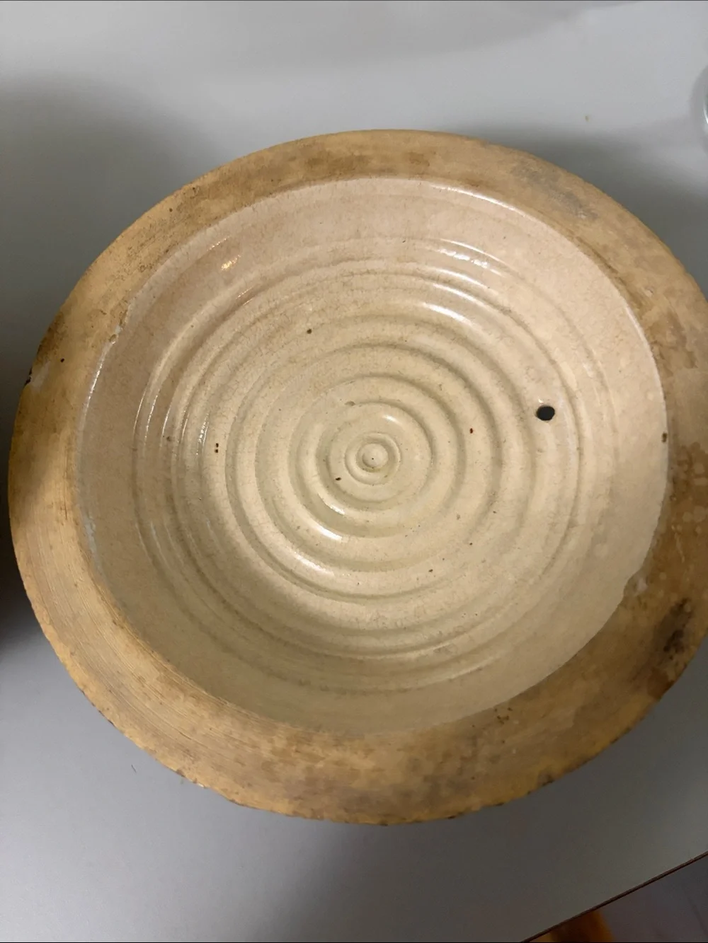 Vintage Brown Ceramic Covered Casserole Dish